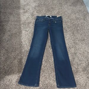 Boot cut Hollister blue jeans